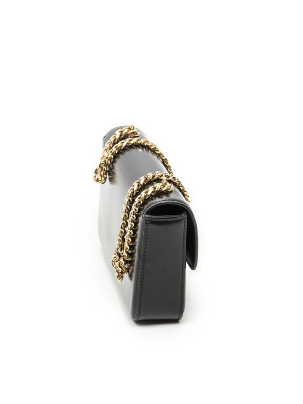 Celine Claude Chain Black Smooth Calfskin Messenger - Picture 4 of 10